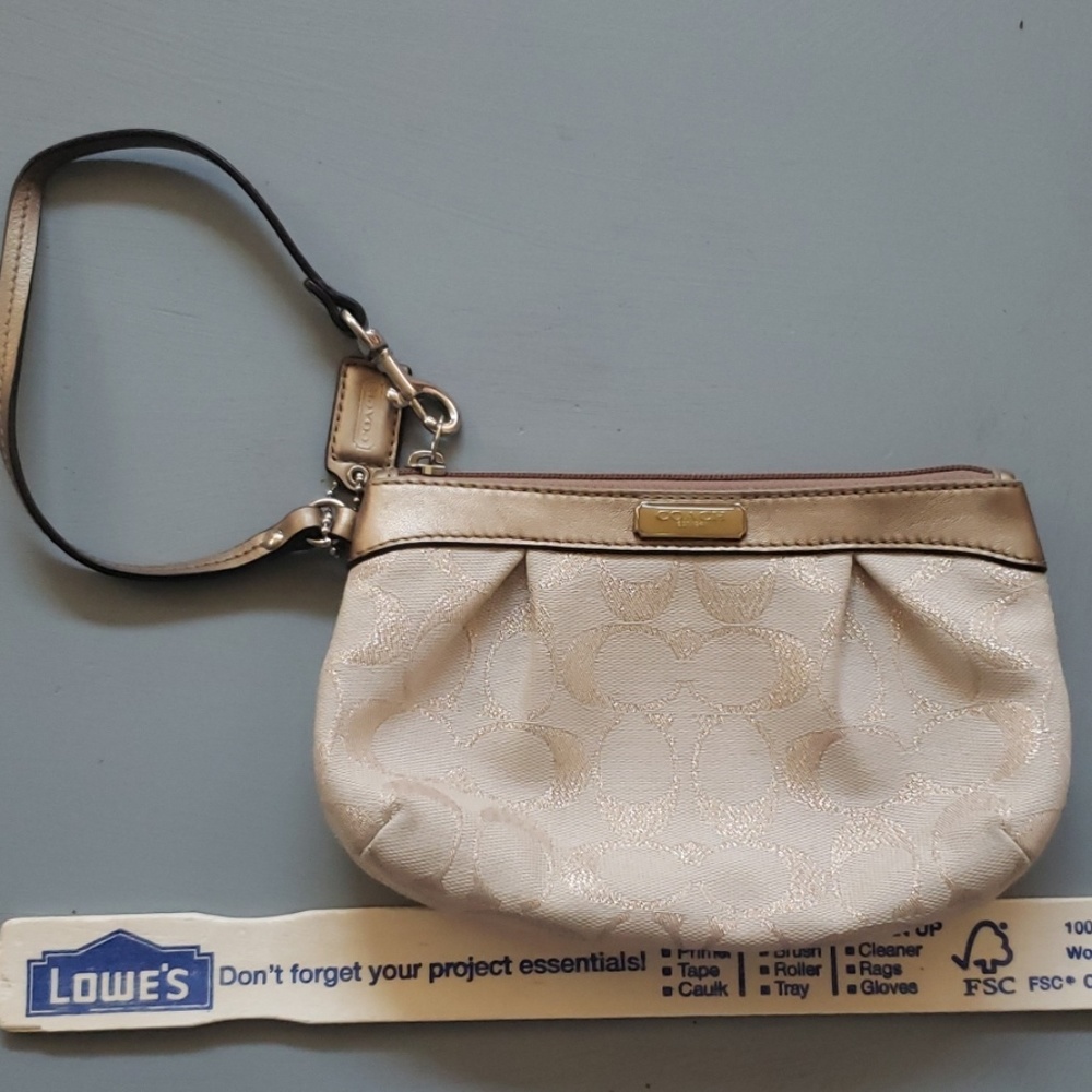 Coach wristlet